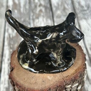 Clay Sculpted Scottie Dog